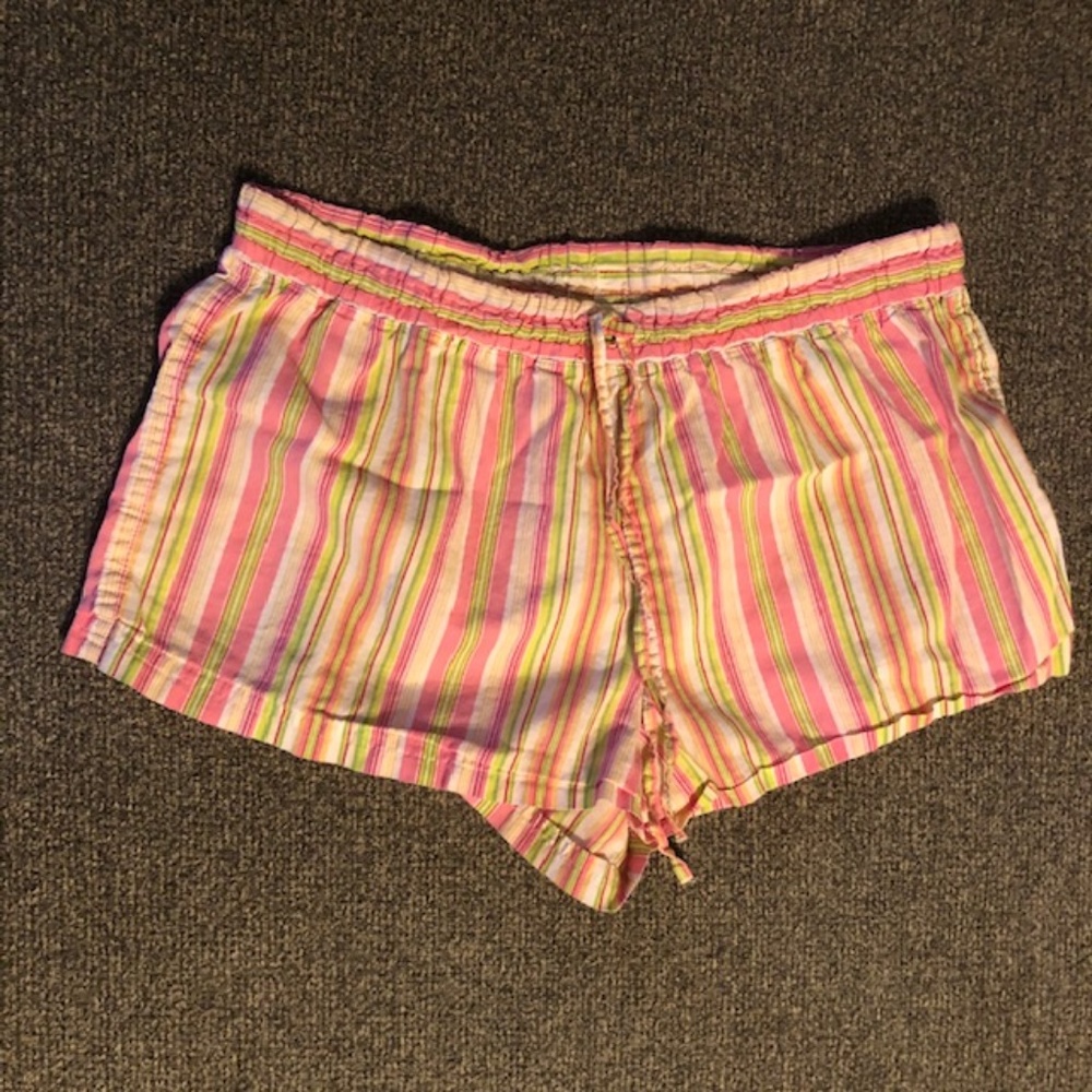 Victoria's Secret Striped Pajama Shorts